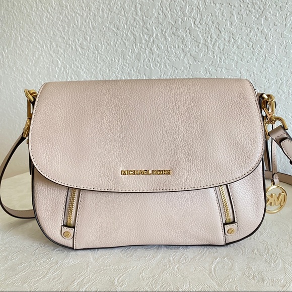 Michael Kors pink Bedford Legacy Pebbled Leather 2 way Bag - Picture 2 of 11